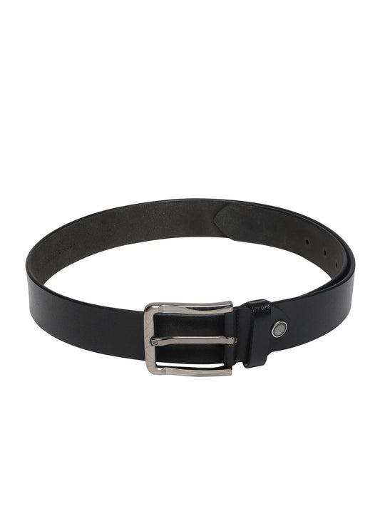 INHIDE Black Leather Belt Men