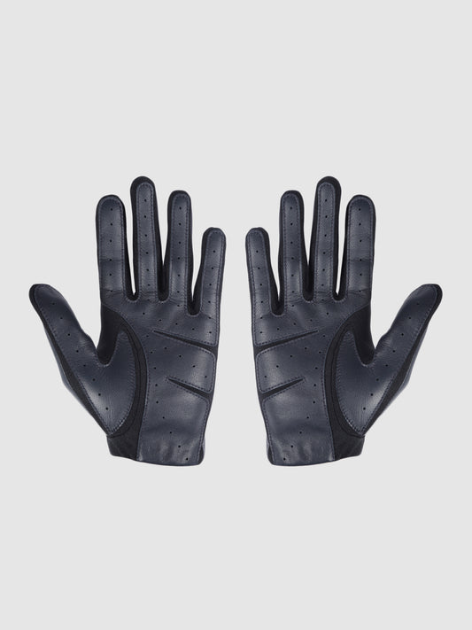 IN.HIDE Classic Rider Gloves - Navy Blue