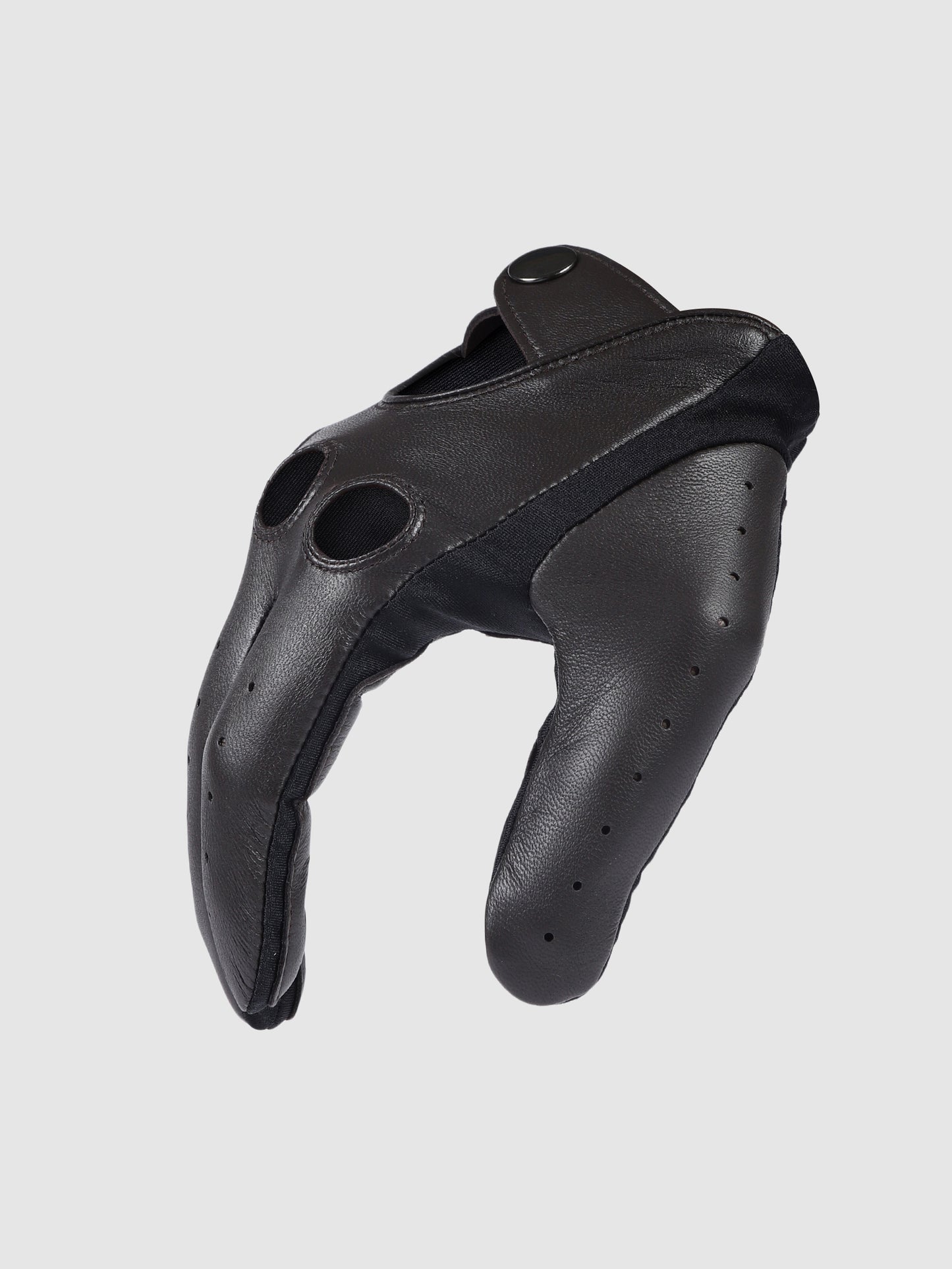 IN.HIDE Classic Rider Gloves - Dark Brown