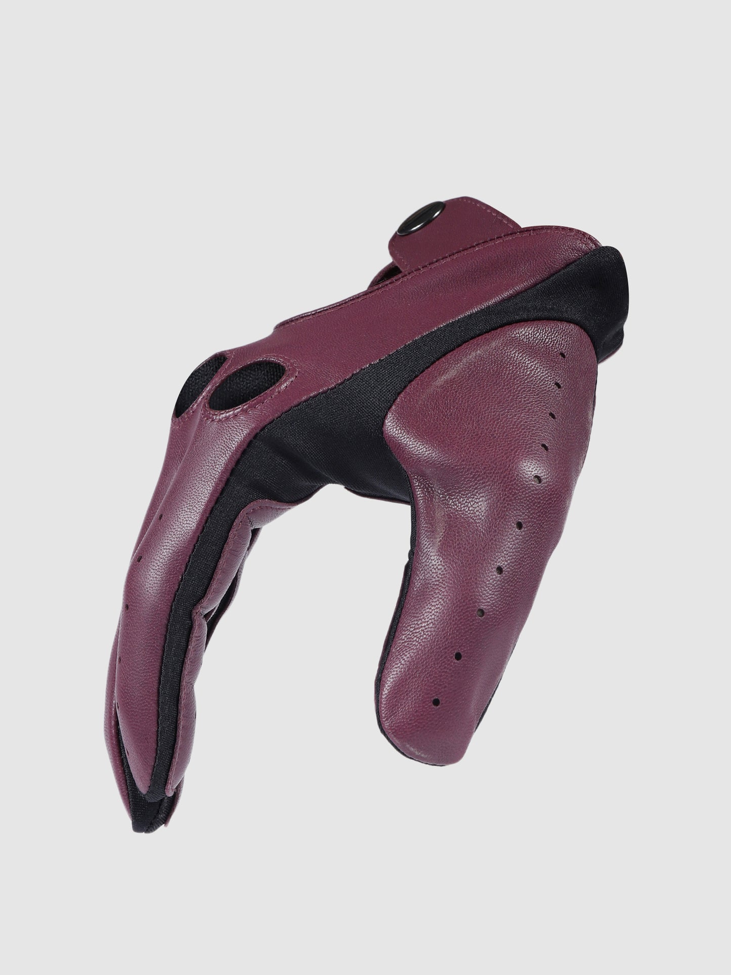 IN.HIDE Classic Rider Gloves - Burgundy