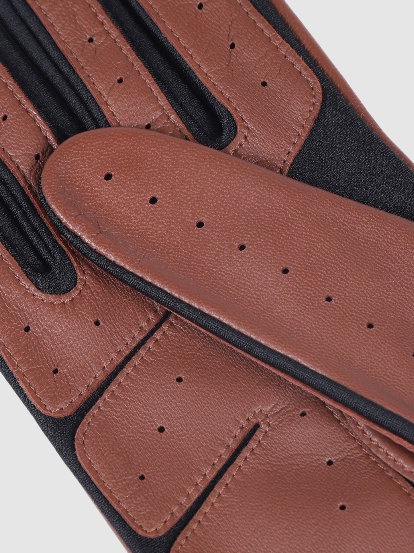 IN.HIDE Classic Rider Gloves - Brown Cognac