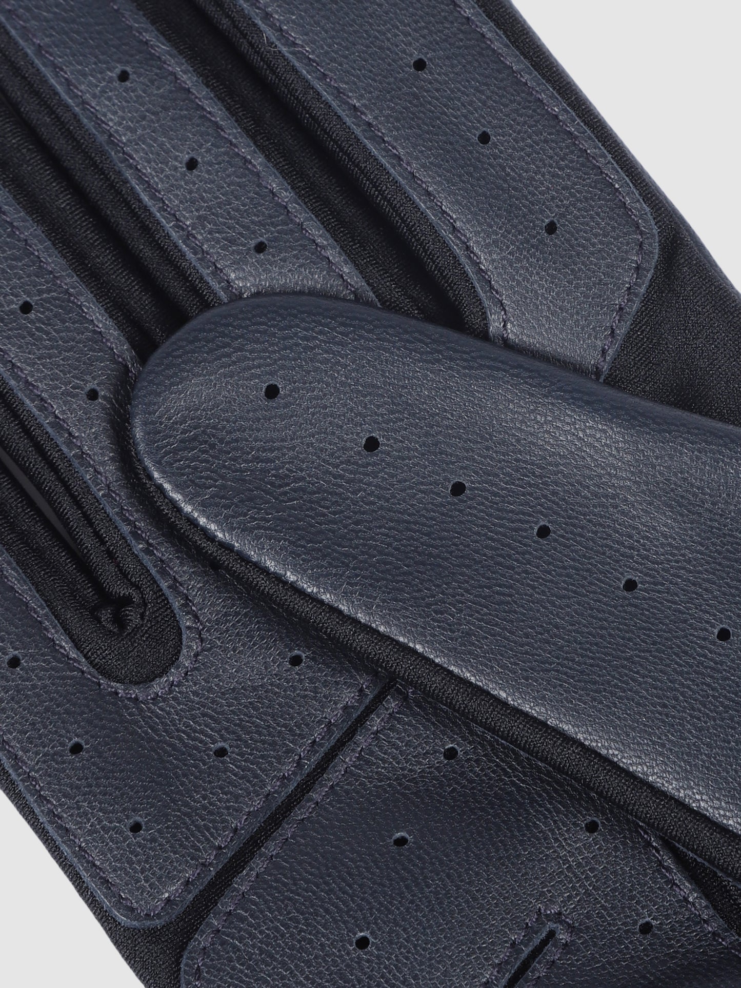 IN.HIDE Classic Rider Gloves - Navy Blue
