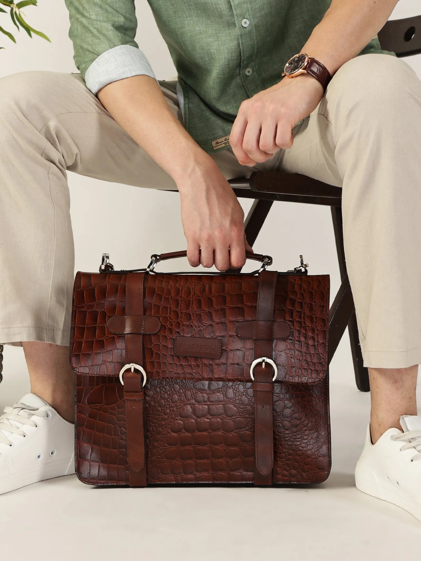 INHIDE Crochold Laptop Bag