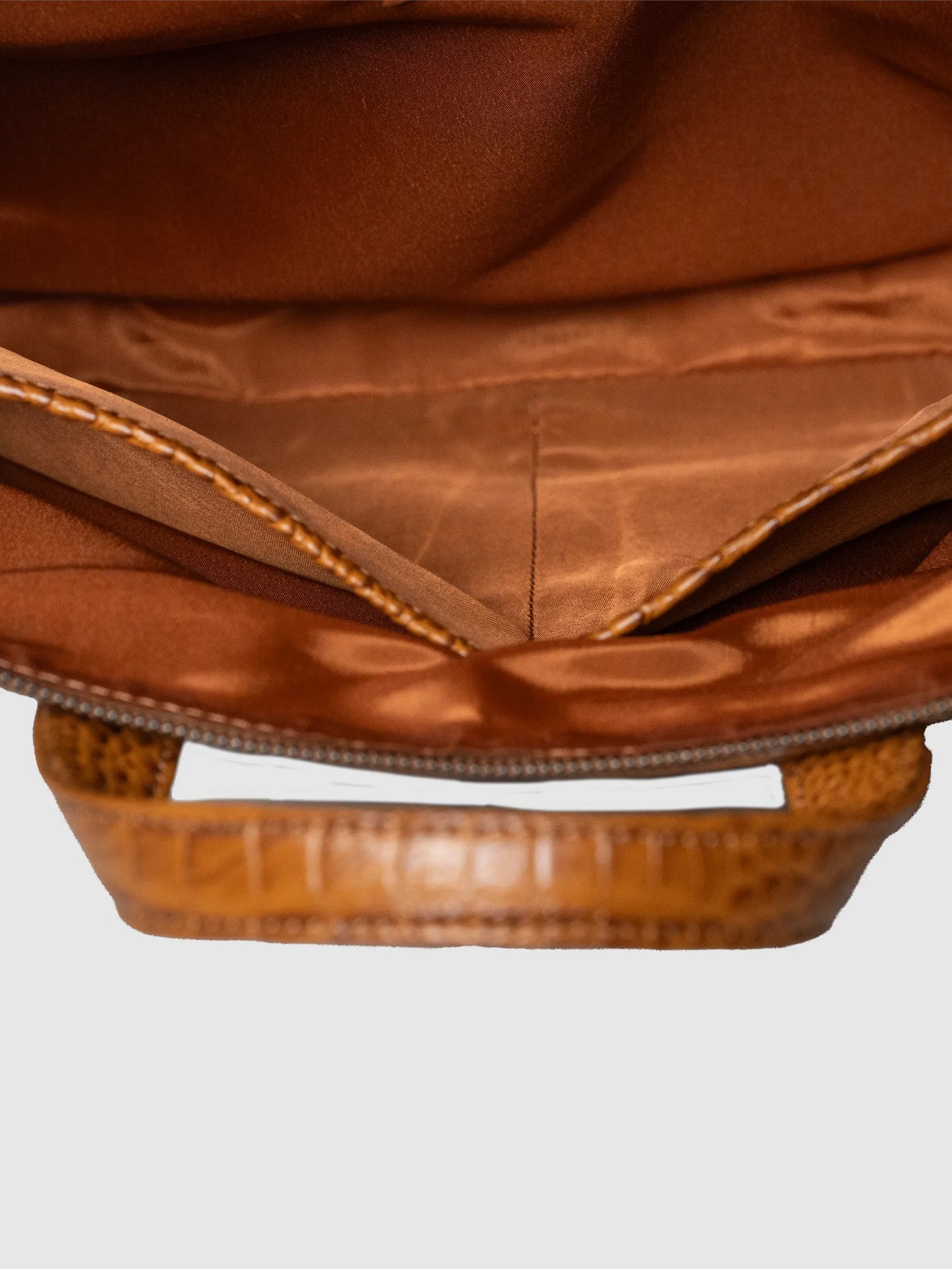 INHIDE Executive Croco Leather Laptop Bag
