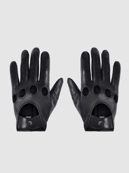 IN.HIDE Classic Rider Gloves - Black