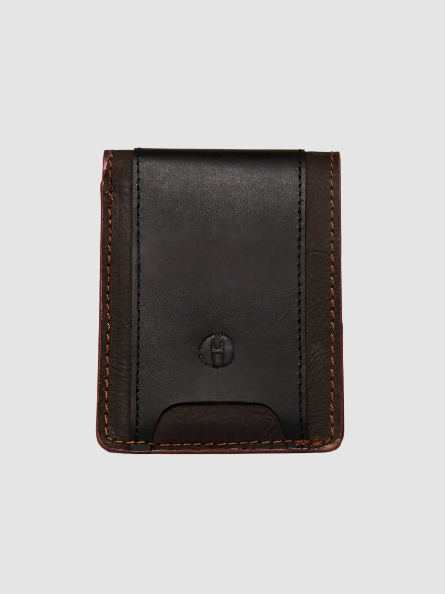 INHIDE Espresso Black Coin Wallet