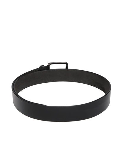 INHIDE Black Leather Belt Men