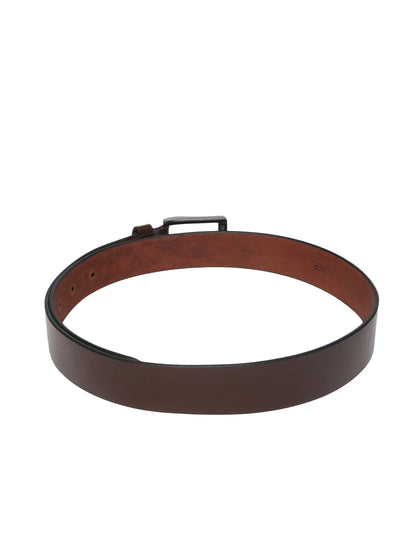 INHIDE Brown Leather Casual Belt Men