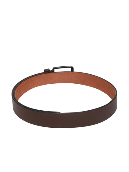 INHIDE Brown Leather Belt Men
