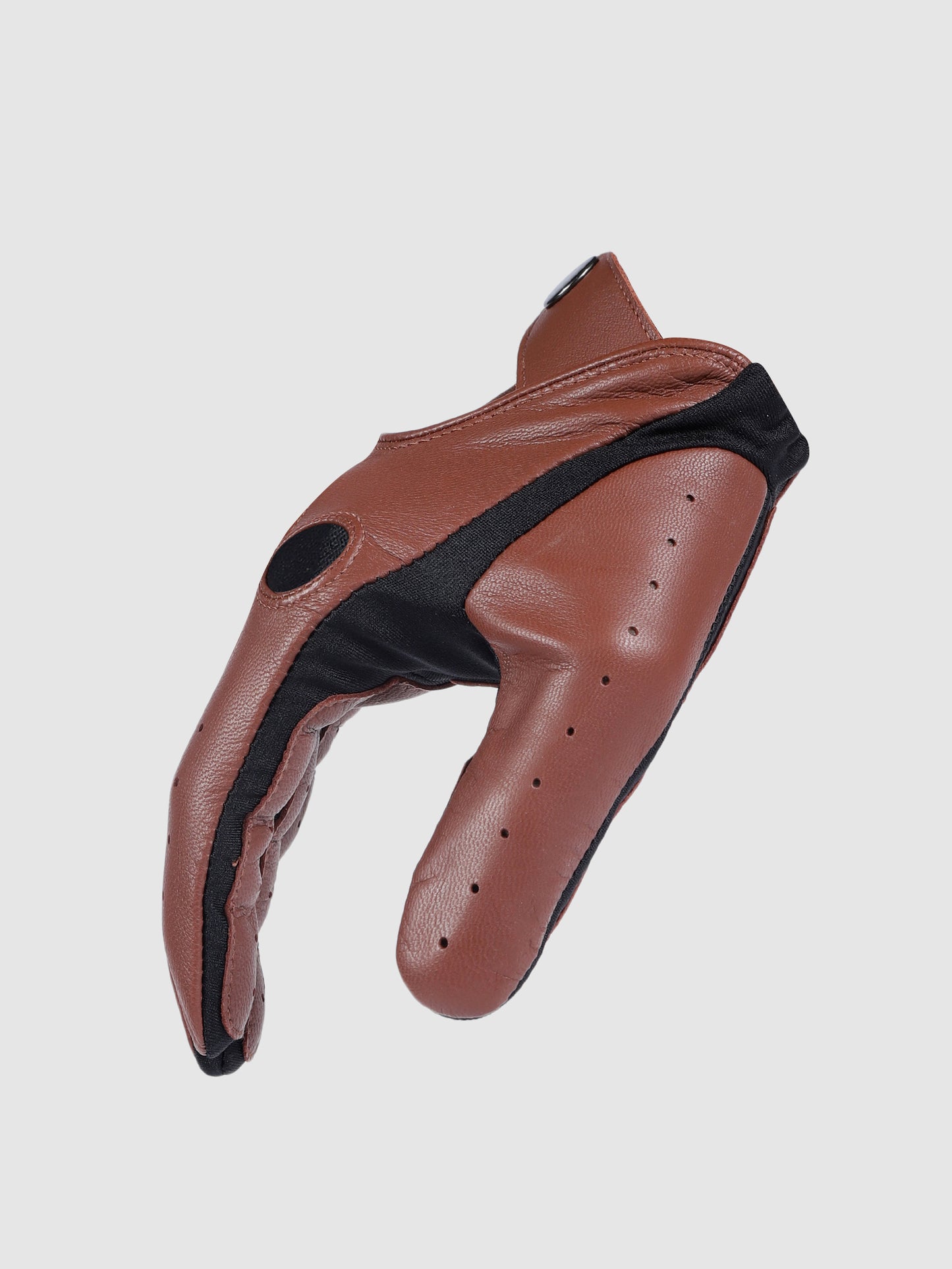 IN.HIDE Classic Rider Gloves - Brown Cognac