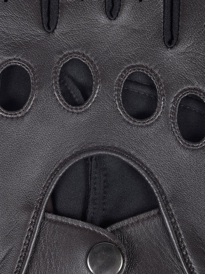 IN.HIDE Classic Rider Gloves - Dark Brown