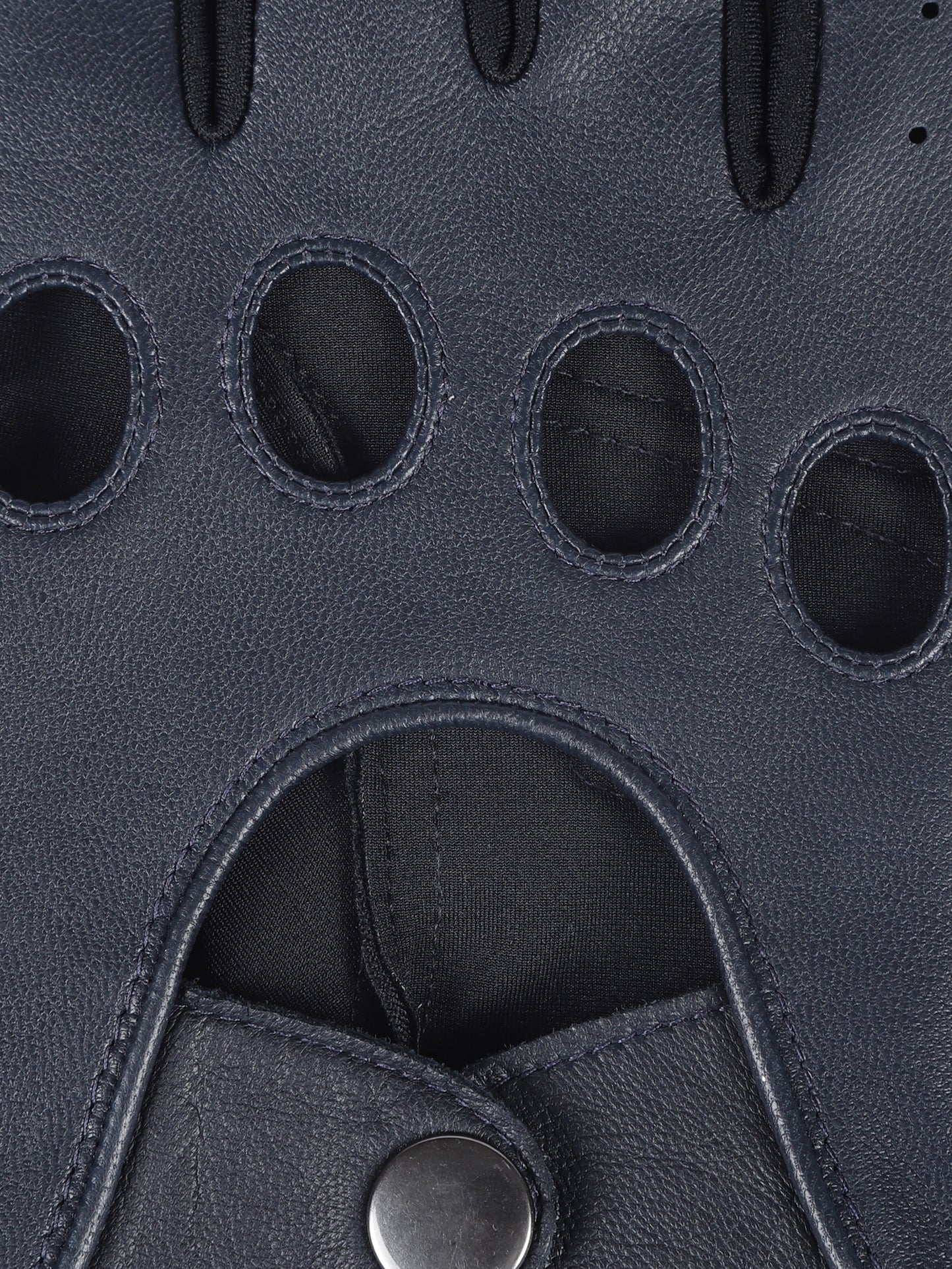 IN.HIDE Classic Rider Gloves - Navy Blue