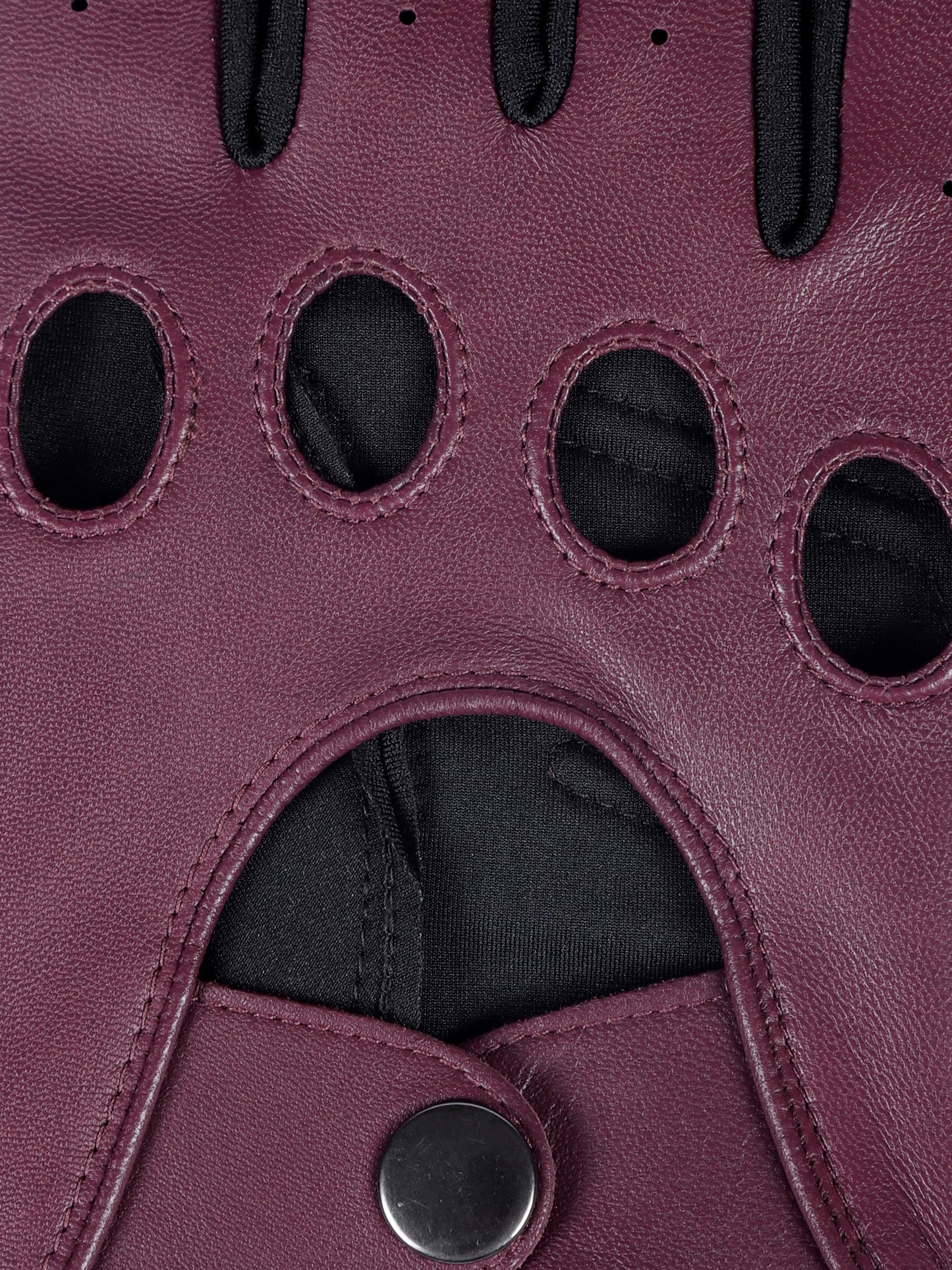 IN.HIDE Classic Rider Gloves - Burgundy