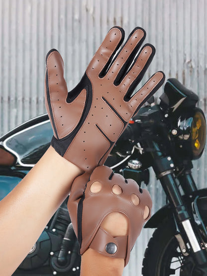 IN.HIDE Classic Rider Gloves - Tan