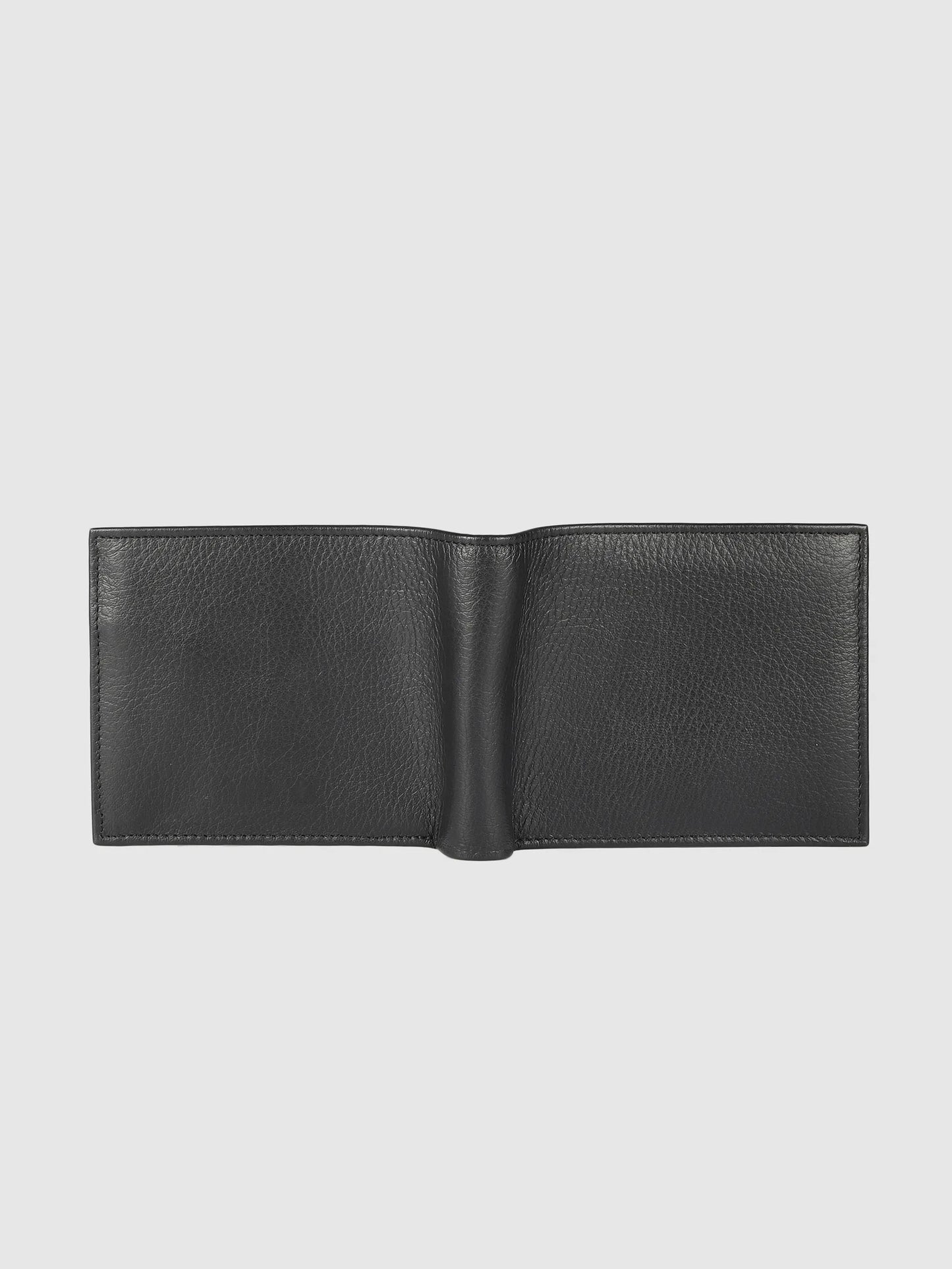 IN.HIDE Black Soft Real Leather Wallet Men – Coin Pocket with 6 Card Holders