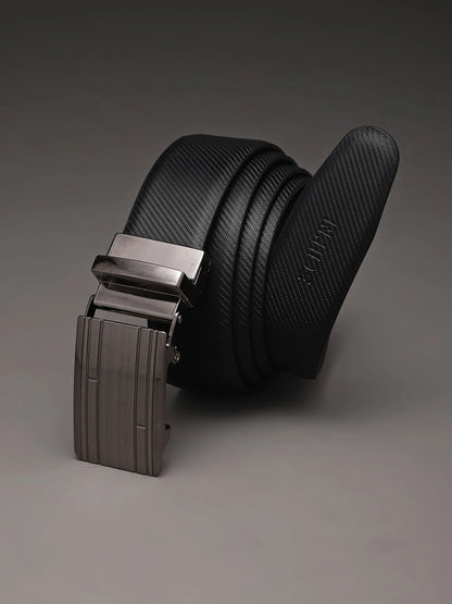 INHIDE Reversible Black Brown Leather Belt Men