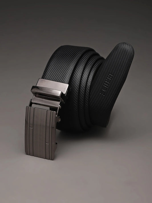INHIDE Reversible Black Brown Leather Belt Men