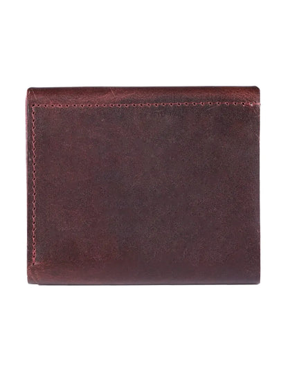 INHIDE Rustic Handcrafted Leather Cherry Wallet