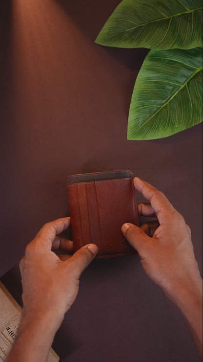 INHIDE Classic Rust Wallet
